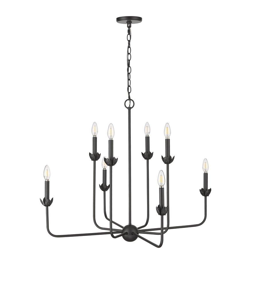 *AVAIL 0124 8LT CHANDELIER 