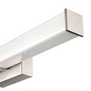 Bathroom Vanity Fixture with LED Light Bar in Brushed Nickel 