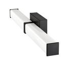 Bathroom Vanity Fixture with LED Light Bar in Matte Black 