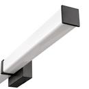 Bathroom Vanity Fixture with LED Light Bar in Matte Black 