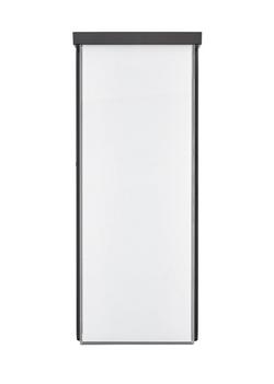 Outdoor LED Wall Sconce in Powder Coated Black