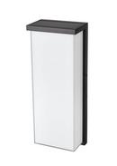 Outdoor LED Wall Sconce in Powder Coated Black 