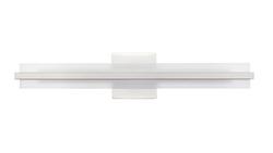 LED Vanity Fixture Light Selectable 3 CCT Integrated in Brushed Nickel