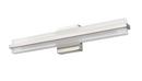 LED Vanity Fixture Light Selectable 3 CCT Integrated in Brushed Nickel 
