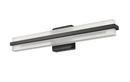 LED Vanity Fixture Light Selectable 3 CCT Integrated in Matte Black 