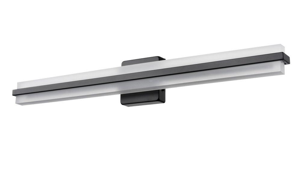 LED Vanity Fixture Light Selectable 3 CCT Integrated in Matte Black 