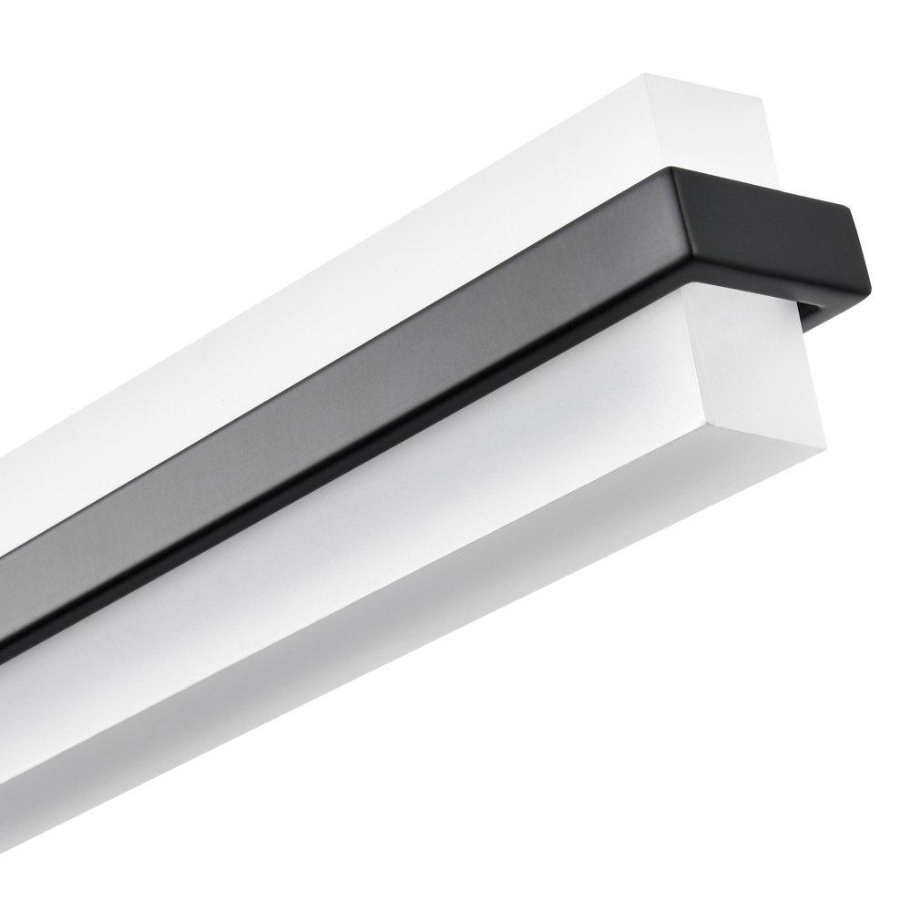 LED Vanity Fixture Light Selectable 3 CCT Integrated in Matte Black 