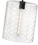 1-Light Pendant Light in Matte Black 