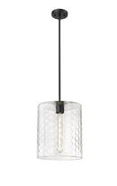 1-Light Pendant Light in Matte Black 