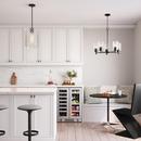 1-Light Pendant Light in Matte Black 