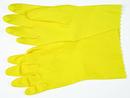 Size S Latex Disposable Glove in Yellow