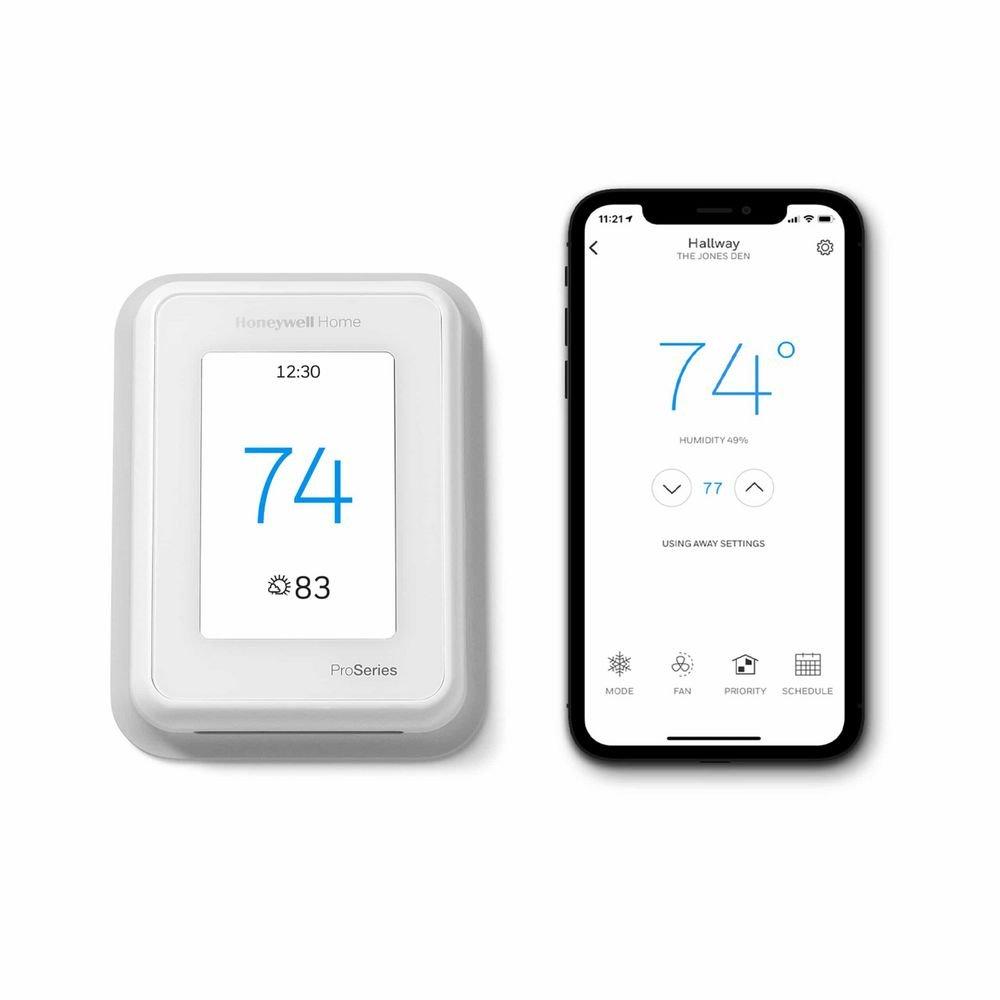 3H/2C, 2H/2C Smart Programmable Thermostat with RedLINK 