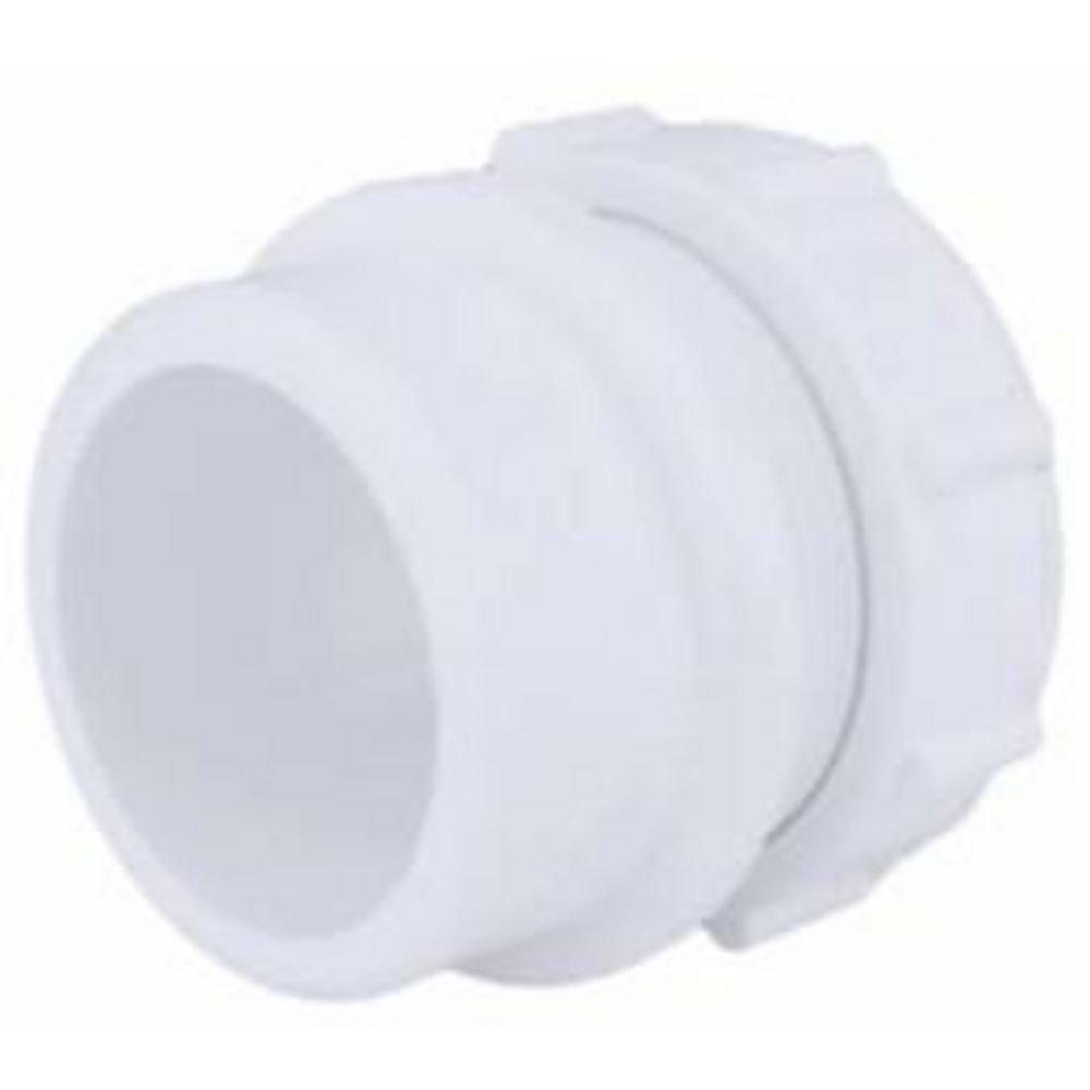 1-1/2 in. PVC MALE TRAP W/ PLAS NUT 