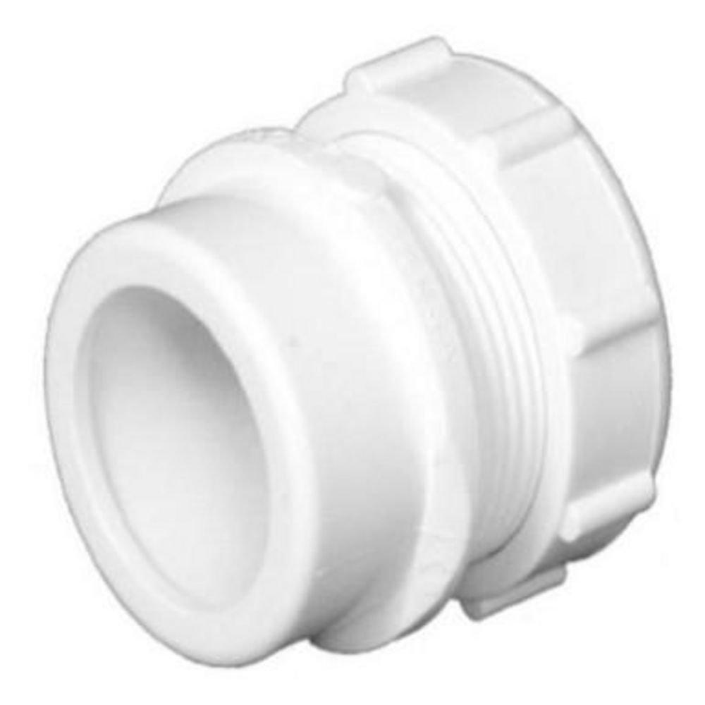 1-1/2 in. X1-1/4 PVC MALE TRAP W/ PLAS 