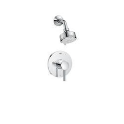 Single Handle Multi Function Shower Faucet in Chrome