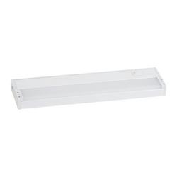 8.1W 1-Light Integrated LED Under Cabinet Lighting in White