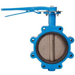 8 in. Series 88 Ductile Iron Full Lug Butterfly Valve with Lever Handle