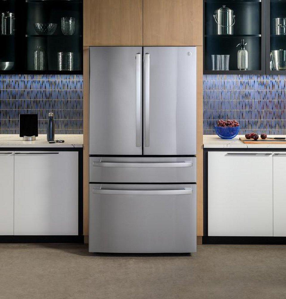 GE Profile&trade; Fingerprint Resistant Stainless 28.7 cu. ft. French Door Refrigerator 