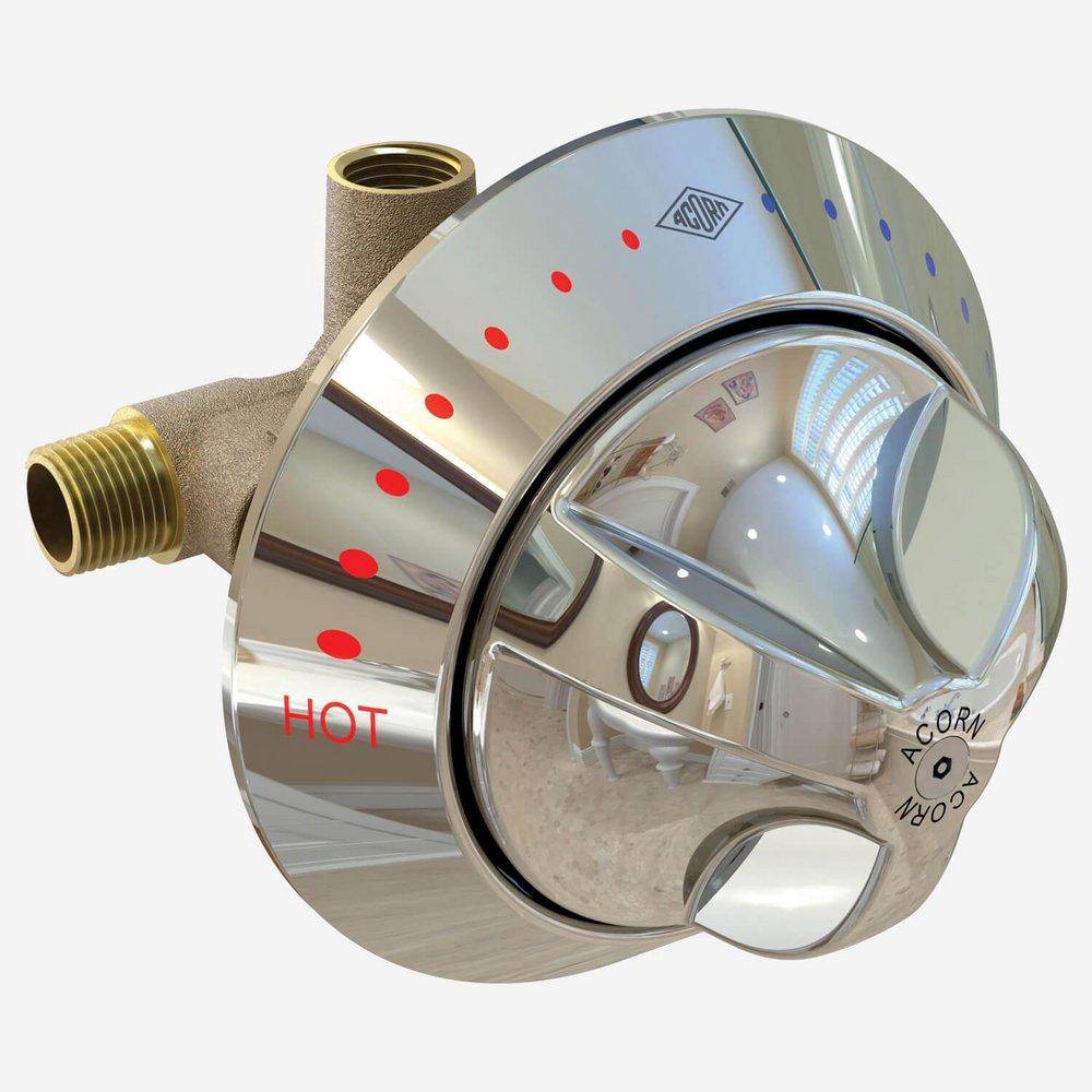 CCN 1HDL LEV T&P SHWR VLV CP LIGATURE RES 
