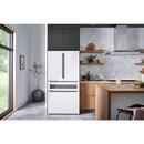 20.5 cu. ft. French Door Refrigerator in White 