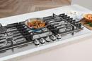 36 in. 5 Burner Gas Cooktop in Stainless Steel 