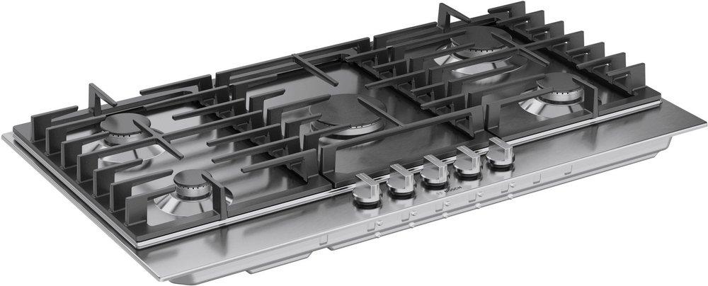 300 SERIES,36 GAS COOKTOP,5 BURNER,SS 