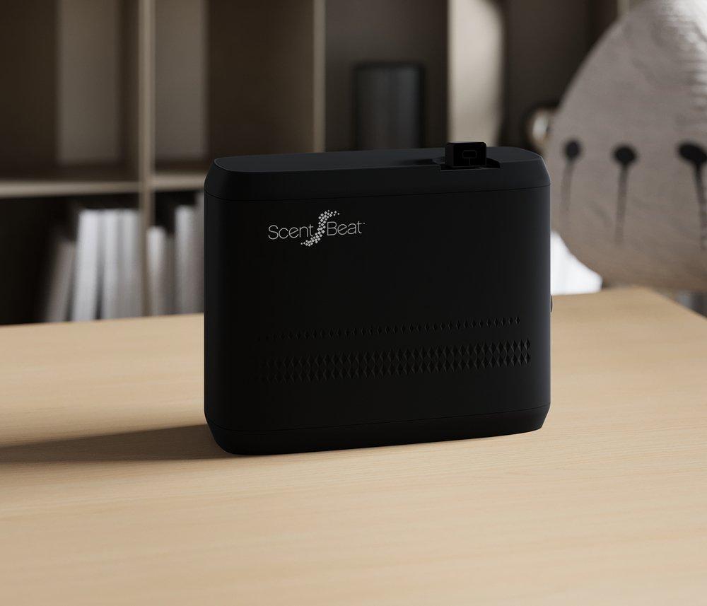 Bluetooth Scent Diffuser Standalone or Wall Mount in Black 