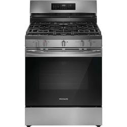 30 in. 5-Burner Gas Freestanding Range with Air Fry in Stainless Steel