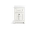25 x 22-7/16 in. Wall Mount Vanity in White 