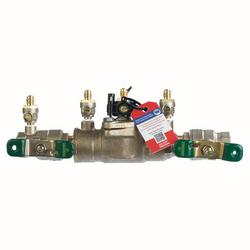 3/4 Cast Copper Silicon Alloy FPT Double Check Valve Assembly with Freeze Sensor and Quarter-Turn Ball Valve