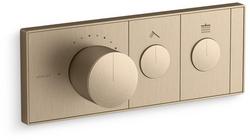 Single Handle Thermostatic Valve Trim in Vibrant&reg; Brushed Bronze