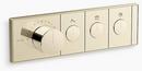 Single Handle Thermostatic Valve Trim in Vibrant® French Gold