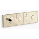 KOHLER Vibrant French Gold Single Handle Thermostatic Valve Trim 