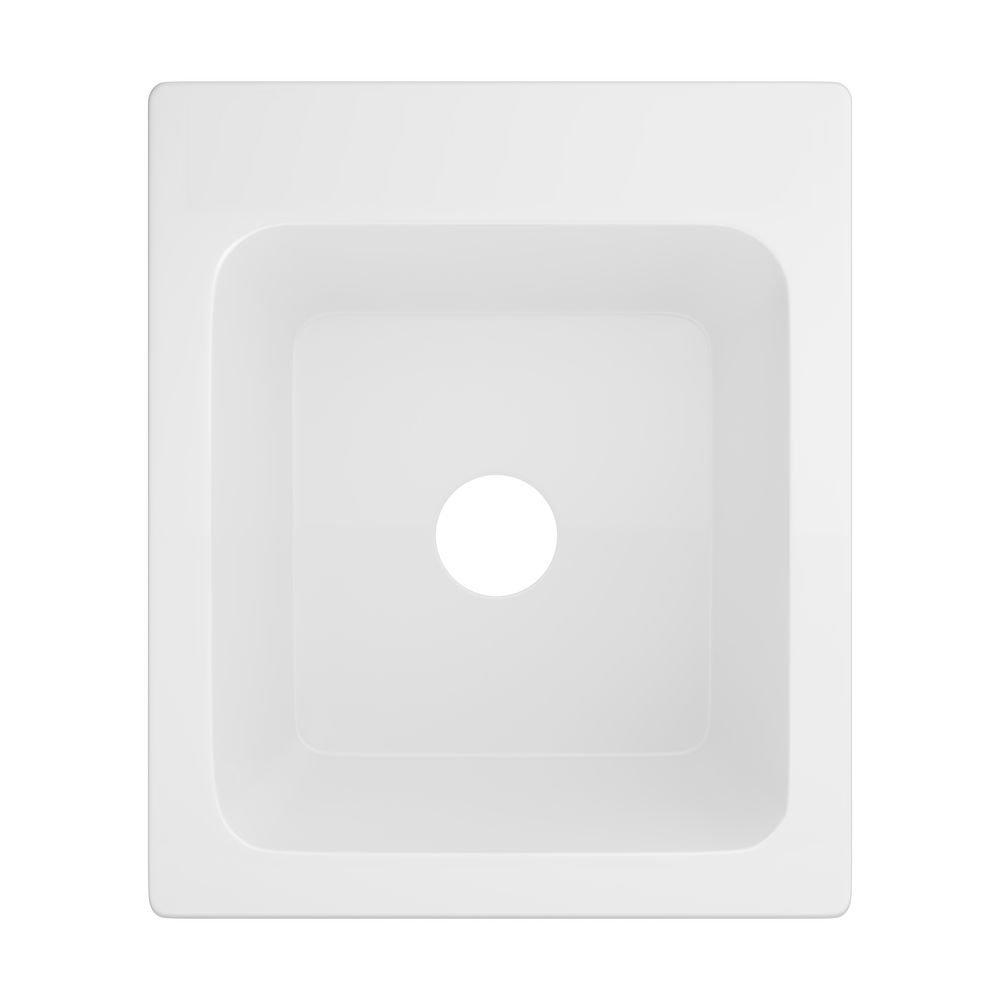 17 x 20 in. Single Basin Drop-In Laundry Sink 