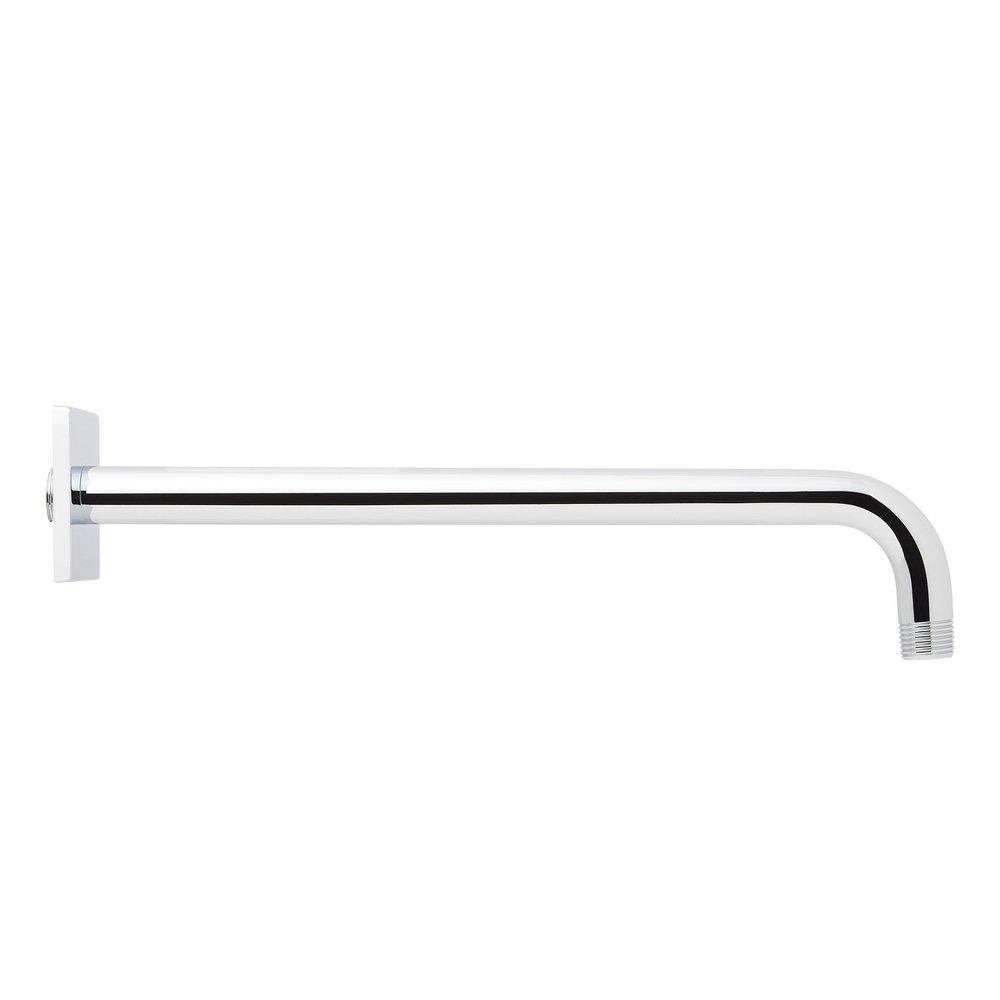 12 in. Wall Mount Shower Arm in Polished Chrome 
