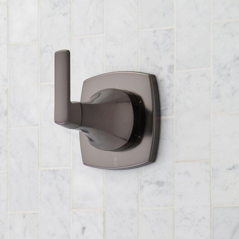 Signature Hardware Gunmetal Single Handle Bathtub & Shower Faucet (Trim Only) 