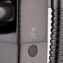 Signature Hardware Gunmetal Floor Mount Tub Filler Faucet with Hand Shower - Less Valve 