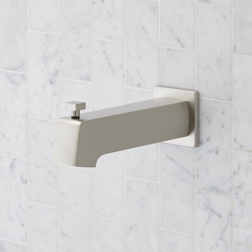 Tub Spout in Brushed Nickel 