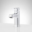 Single Handle Monoblock Bathroom Sink Faucet in Chrome