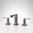 Signature Hardware Gunmetal Two Handle Widespread Bathroom Sink Faucet 