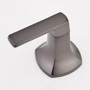 Signature Hardware Gunmetal Two Handle Widespread Bathroom Sink Faucet 