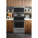 GE® Stainless Steel 30 in. 4-Burner Gas Freestanding Range 