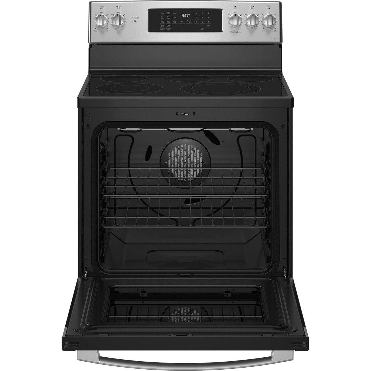 GE&reg; Stainless Steel 30 in. 4-Burner Gas Freestanding Range 