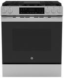 30 in. 4-Burner Gas Slide-In Range with Griddle and Crisp Mode in Stainless Steel 