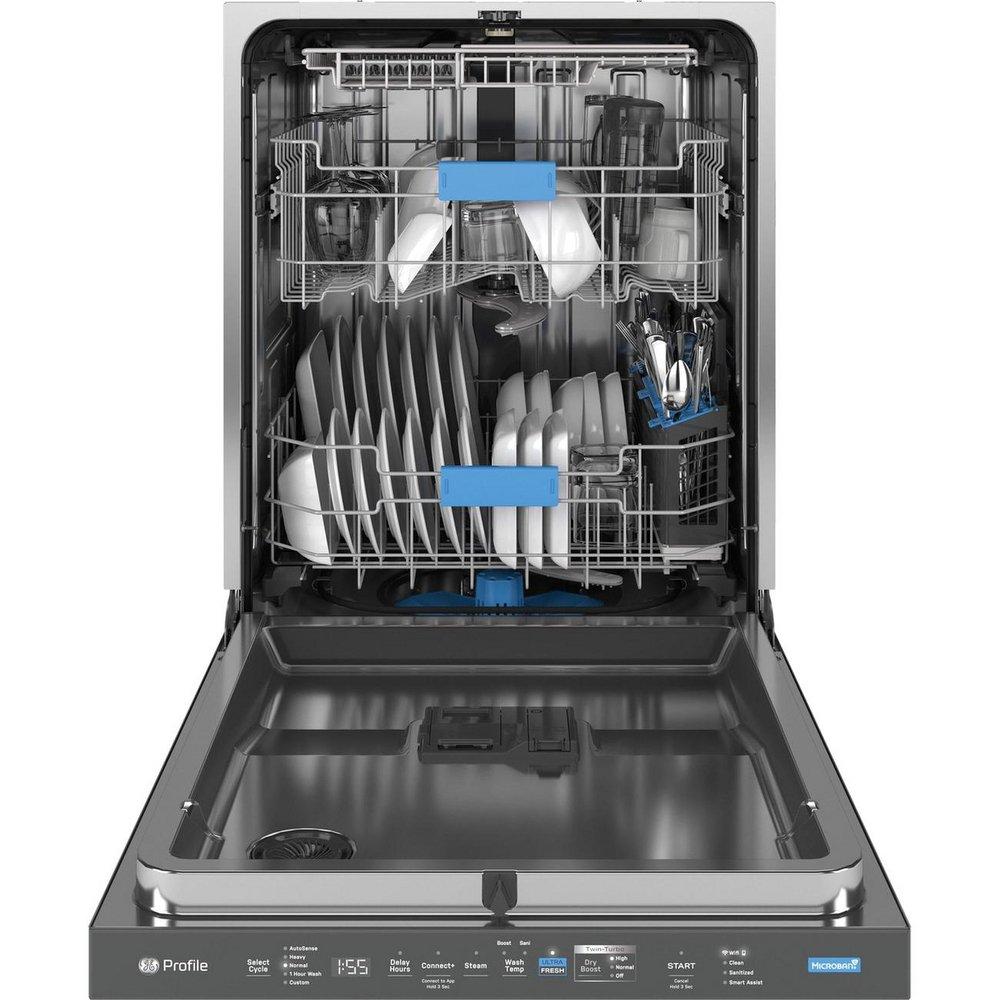 23-3/4 in. Smart Dishwasher (42 dBA) in Fingerprint Resistant Black Stanless 