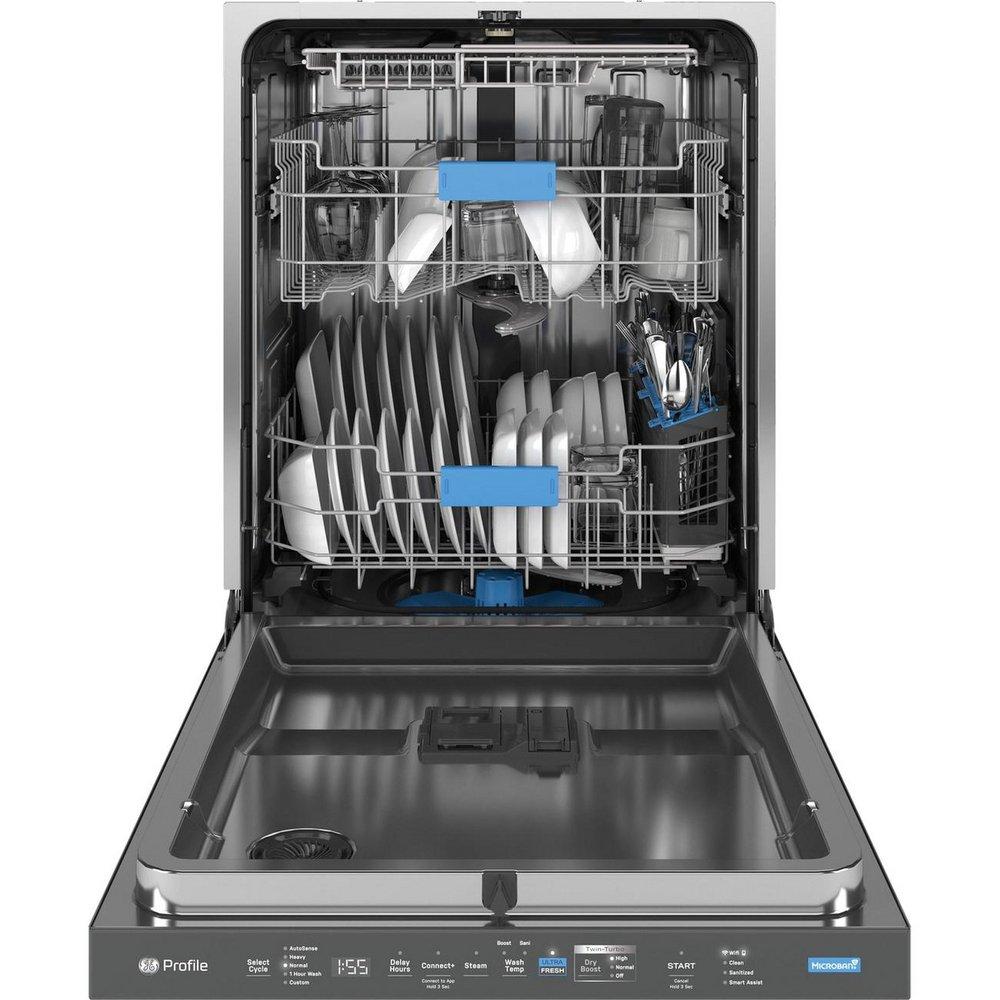 23-3/4 in. Smart Dishwasher (42 dBA) in Fingerprint Resistant Black Stanless 