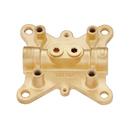 GREYFIELD FREESTANDING TUB FAUCET AND ROUGH-IN VALVE WITHOUT STOPS - AGED BRASS 