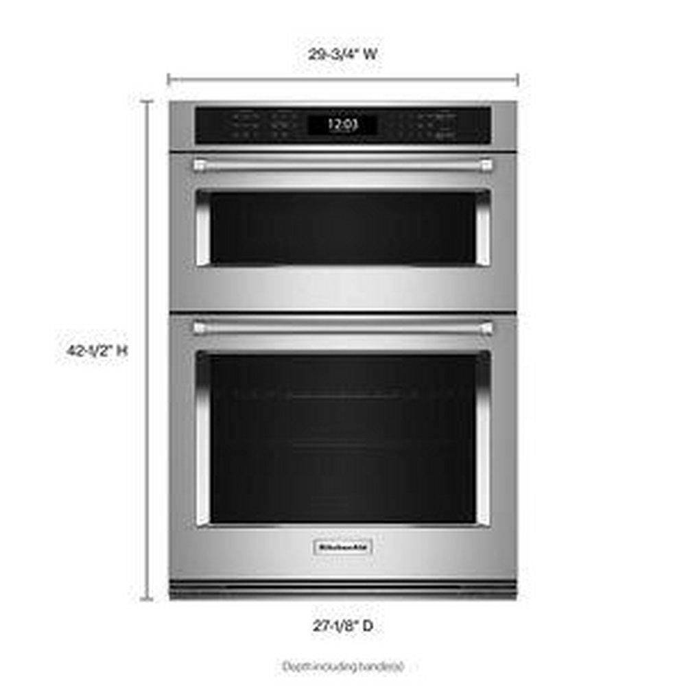 30 IN TRUE CONVECT DOUBLE OVEN WITH AIR 
