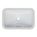 PROFLO&reg; White Undermount Bathroom Sink 