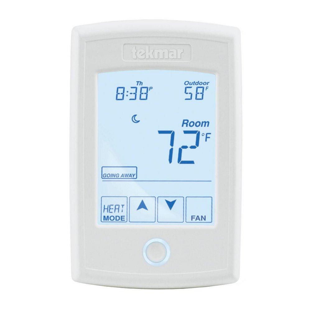 TEKMAR-NET THERMOSTAT TWO STAGE HEAT ONE STAGE COOL FAN 